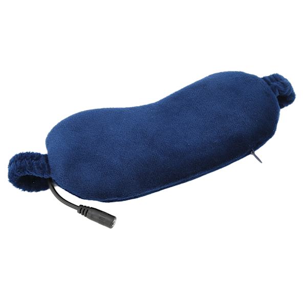 Sähköinen lämmitetty silmälappu Hot Compress valonkestävä 3 lämpötilavaihteistoa irrotettava lämmittävä silmätyyny