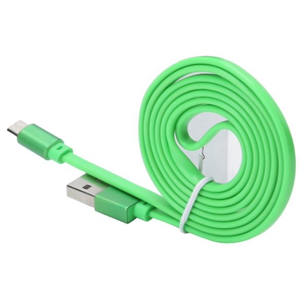 1M 2.1A Snabbladdningskabel Micro USB Laddningskabel TPE Datakabel för Android