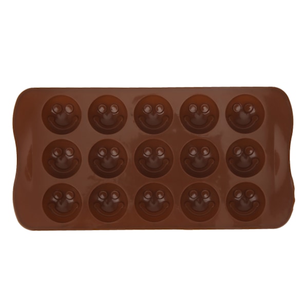Kageform Ansigt Formet DIY Slik Chokolade Silikoneform Køkken Bage Tilbehør Ansigt