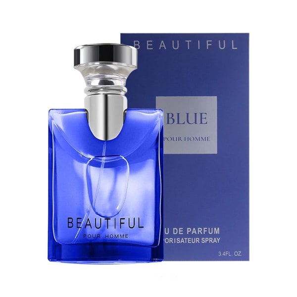Mænd Blå Parfume Forfriskende Langvarig Duft Let Duft Friskhed Spray Udsøgt Pakke Parfume 100ml