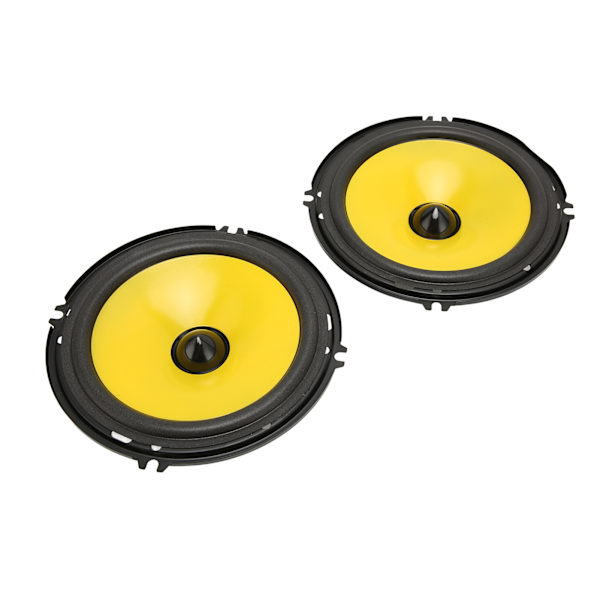 Bildørhøyttalere Diskant Bass Stereo 600W koaksial høyttaler for kjøretøy lastebil 6 tommer 2 stk