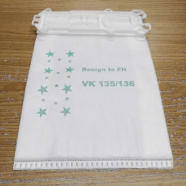 6kpl/3kpl pölynimuripusseja Vorwerk Vk135 Vk136 -imureille - B16 3kpl