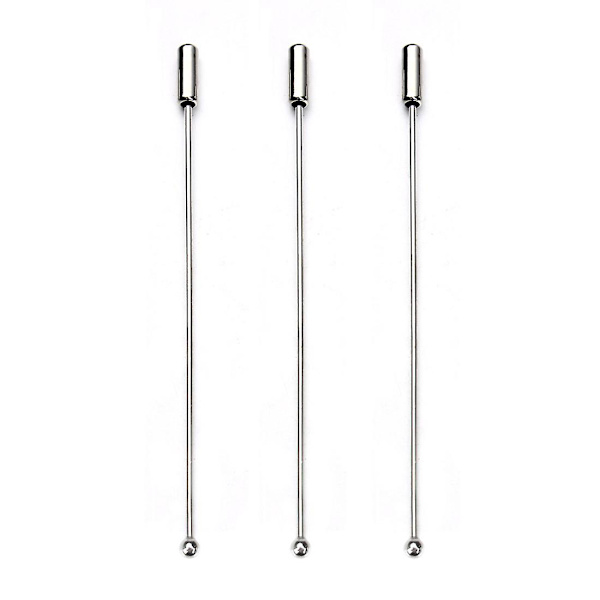 Metall säkerhetsnålar set - 20 st, idealisk för DIY smycken, kostym, slips, hatt, halsduk, silver