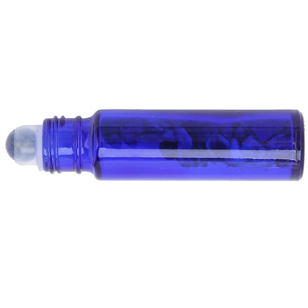 Professionell blå eterisk olja rullflaska enkel bärbar glasrullflaska 10ML (blå åderkula)