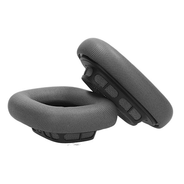 Hörlurar Ersättningsöronkuddar Bekväma Hudvänliga Öronkuddar för IOS Earbuds Max Mörkgrå