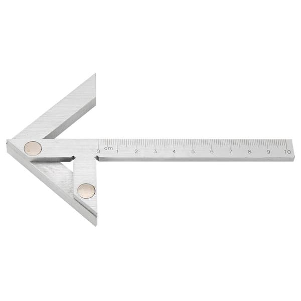 Sentreringsvinkel 100*70mm Målesenter Måler Rund Stang Markeringssenterfinner