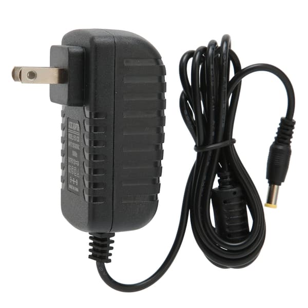 Strømadapter Kortslutningsbeskyttelse Anti-interferens Liten DC Ripple Strømforsyningsadapter 100‑240V US-plugg