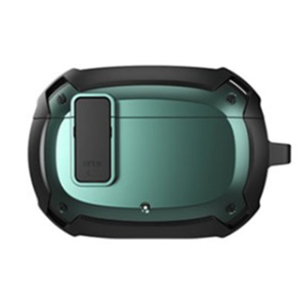 Bluetooth-øretelefonetui, ridsefast, moderigtigt, bærbart trådløst øretelefonetui til Studio Buds, sort/grøn