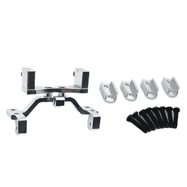Styrväxel Fast Bas Set för 1/10 C74 1/16 RC Bil, Silver