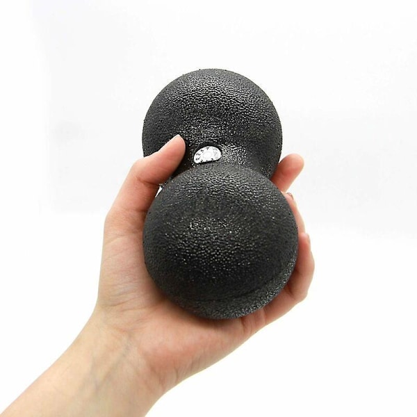 Skum Selvmassagebold/Twin-Ball I Sort - Selvmassagerulle/Duo Bold/Fascia Træner/Fascia Bold