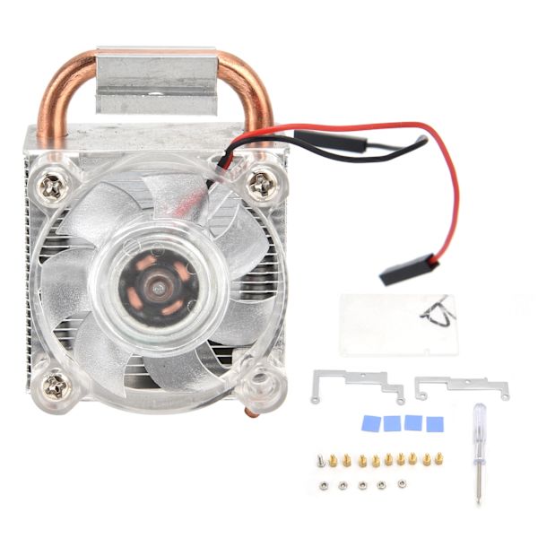 Køler til Raspberry Pi 3 4 Ice Tower Køleventilator Radiator Tilbehørssæt