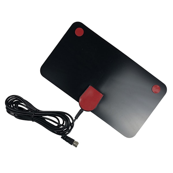 HD Digital Antenne 1080P Støttet PC ABS PVC Stabilt Signal Enkel Installasjon TV-antenne med forsterker for programnyheter