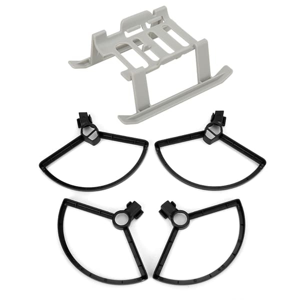 RC Forhøjet Stativ Propel Beskyttelsesring Sæt Passer til DJI Mavic Mini (Sort)