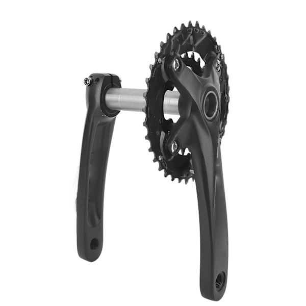 170mm Mountainbike vevparti cykel vevparti ihålig integrerad vev 104BCD central axel modifierad dubbel skivvev 38T svart