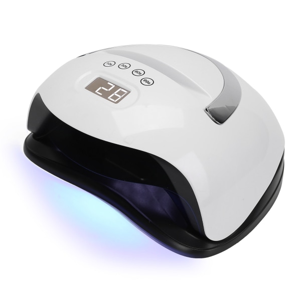 168W UV-nagellampa LED-gellacktork 4 växlar induktionsmanikyrverktyg med telefonhållare 100~240VEU-kontakt