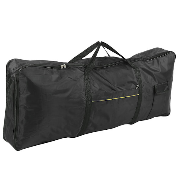 Keyboardväska med 61 tangenter Elektronisk orgel Piano Case Vattentät Oxford-duk svart