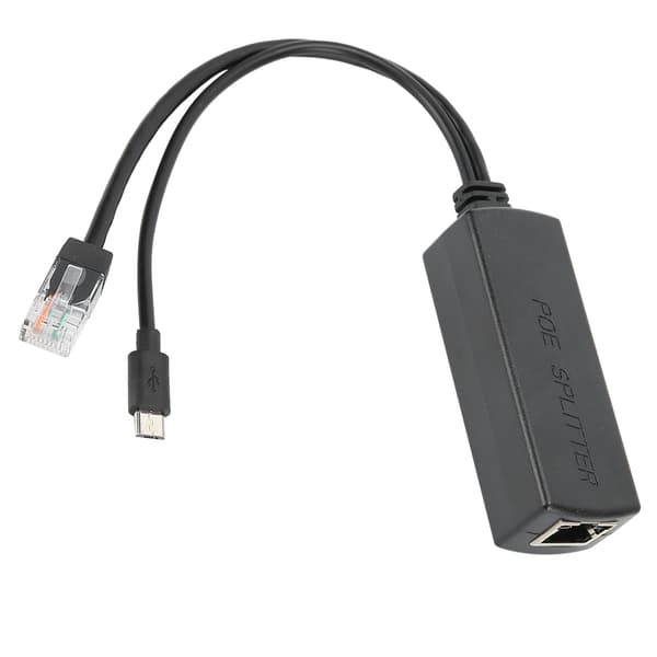 POE-jakajan virtalähdemoduuli USB-standardin erotin kaapeli 48 V - 5 V