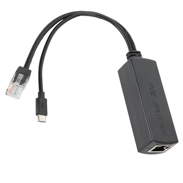 POE Splitter Strømforsyningsmodul USB Standard Isolation Separator Kabel 48V til 5V