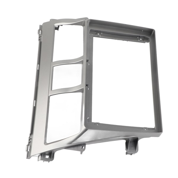 9in 2 Din bilstereo Fascia Panel Ram Cover med strömkabel Passar för Toyota Vios 07‑12