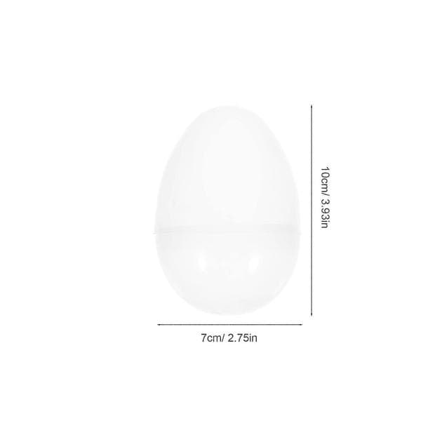 Påskfestpresent 6 st genomskinliga plastfyllbara godisägg