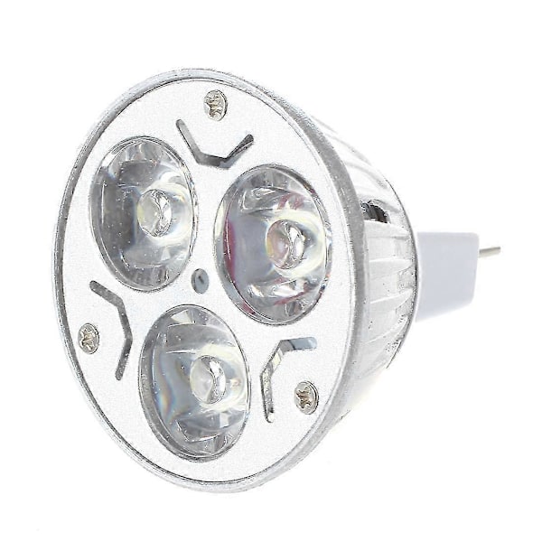 MR16 GU5.3 12V Kølig Hvid Lyspære 3x1W