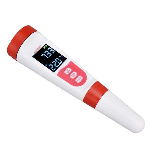 PH-testare med stark användbarhet, LCD-läge, noggrann mätning, hållbart material, vattenkvalitetsmätare