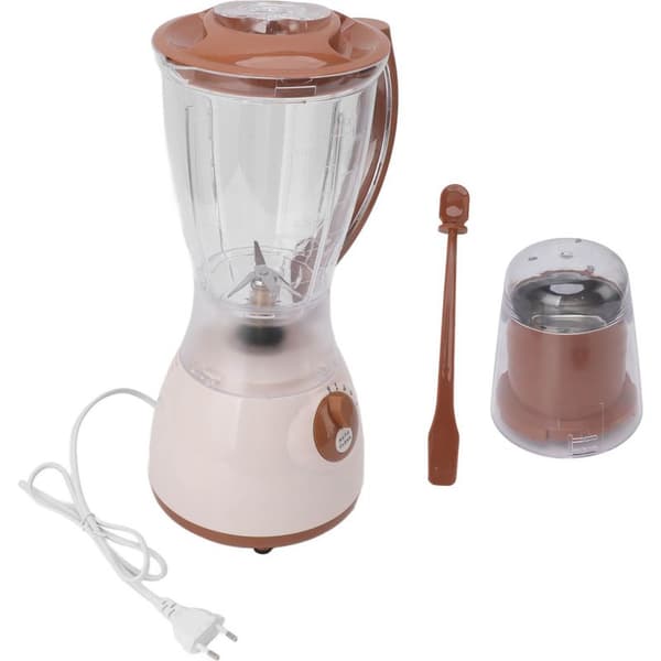 Elektrisk stativmikser, 450 W, for sorbeter, frukt og grønnsaker, 220 V EU-plugg, brun
