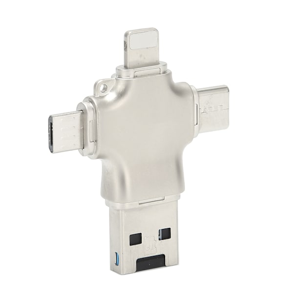 Yvonne U-levy OTG 4Ports USB2.0 Flash-asema iOs Android TypeC/Android Micro USB PC Y23(128G )
