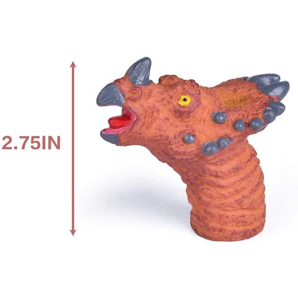 10 st PVC Simulering Dinosaurie Fingerdockor Barn Interaktiv Leksak Docka Fingerdockor Baby Tidig Pedagogisk Handberättelse Leksaker