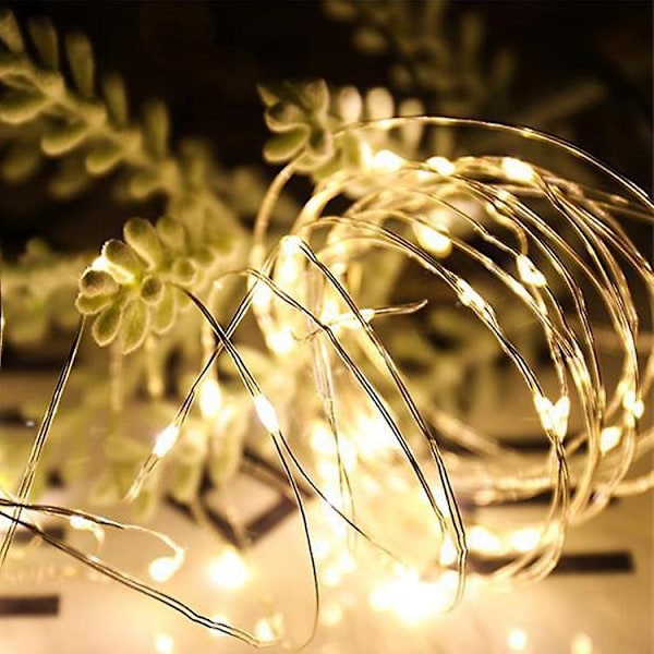 Fairy String Lights 10ft 30LED Batteridrivna Eldflugslampor för Trädgård Hem Fest Bröllop Festival Dekorationer