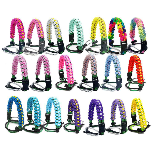 Handgjord lila paraplyrep-kopphållare - 1-pack