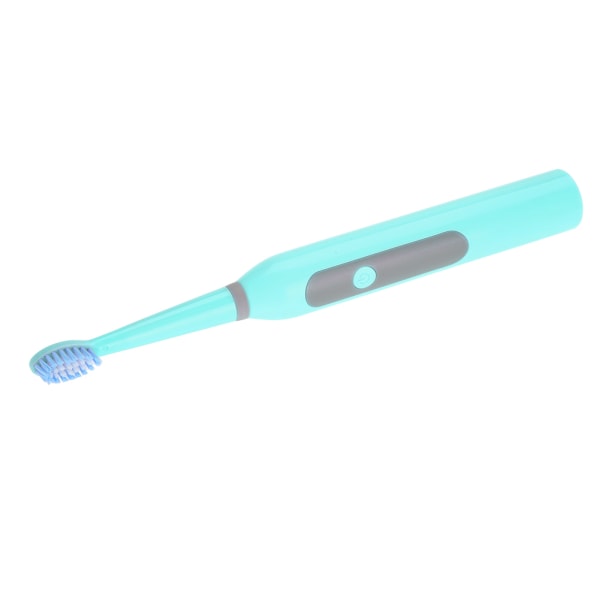 Elektrisk tannbørstebatteri Sonic vanntett erstatningsbørstehode Tennrengjøringsverktøy Blå