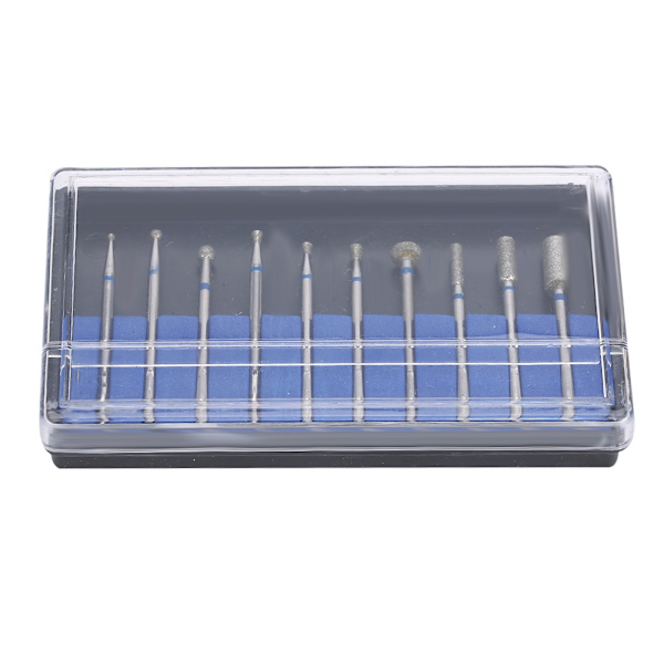 10 st Tungstenstål Nagelslipning Polering Huvud Gravyr Skärverktyg Tillbehör #02