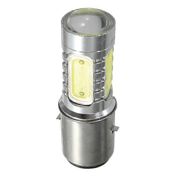 12V BA20D H6 4 COB LED Valkoinen Polttimo Moottoripyörään Skootteriin Mopoon ATV Ajovaloon