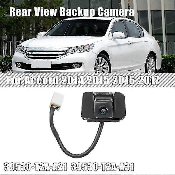 Kompatibel med Accord 2014-2017 Backkamera Backningshjälp Parkeringskamera 39530-T2A-A21 39530-T2A-