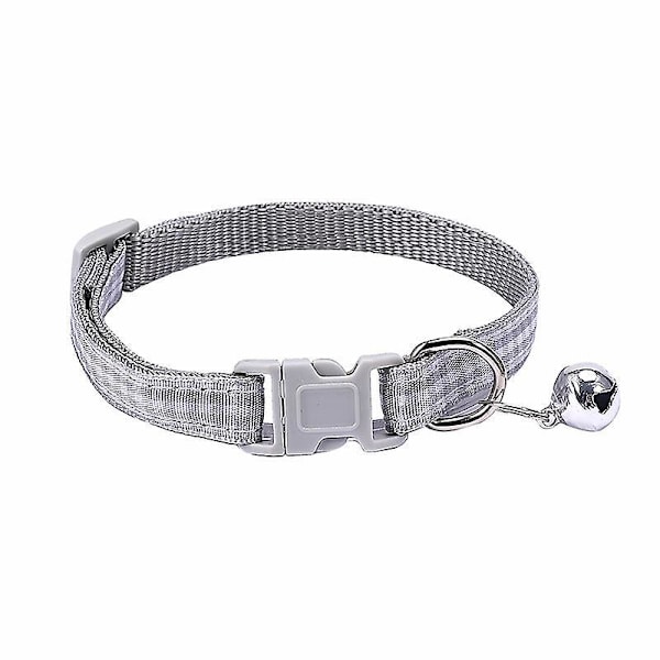 Set med 12 st Katt Halsband, Justerbar Längd, Kattungehalsband, Snyggt Tillbehör för Katter och Husdjur