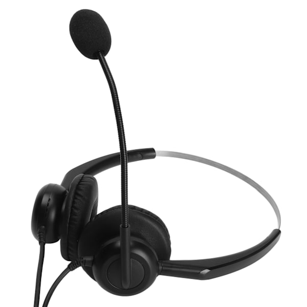 Trådbundna Business Headset Brusreducerande binaural telefonhörlurar med mikrofon för Office Call Center USB -kontakt