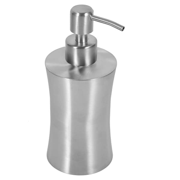 304 Rustfrit Stål Badeværelse Brusebad Pumpe Lotion Dispenser Flydende Flaske (250ml)