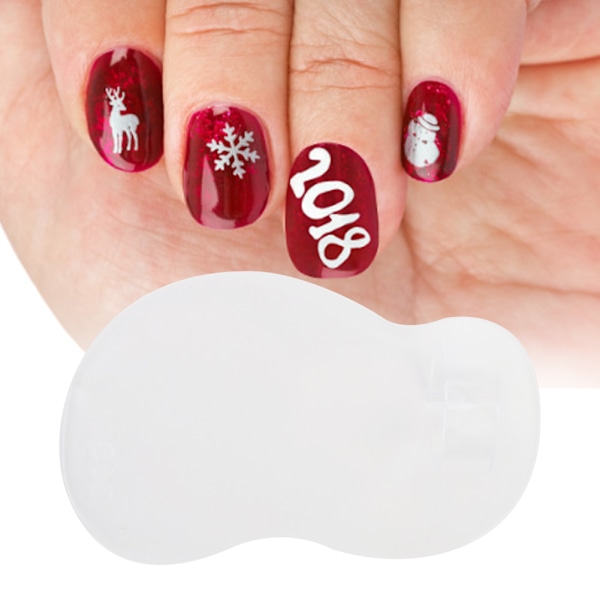 Manicure-værktøjssæt DIY neglekunst-displayholderbakke neglekunst-udstyr transparent sky