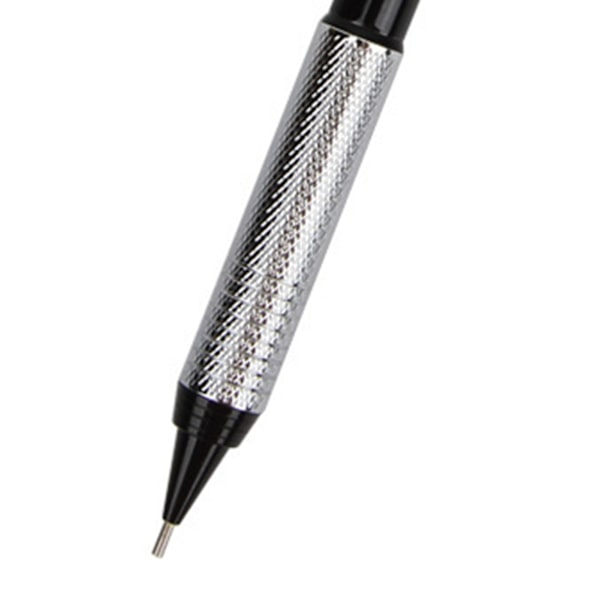 0,5 mm mekanisk penna metall automatisk penna mekanisk penna startpaket med 30 st påfyllningar för ritning skrivning