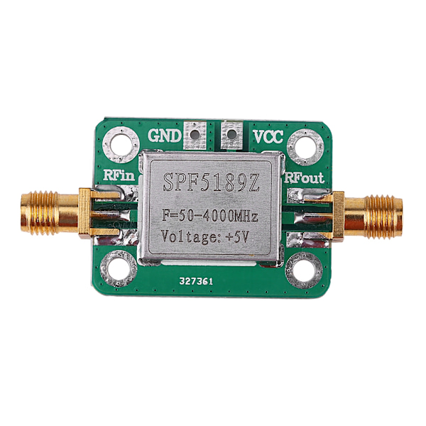 LNA 50-4000MHz SPF5189 RF-vahvistin signaalivastaanotin FM HF VHF / UHF Ham Radiolle