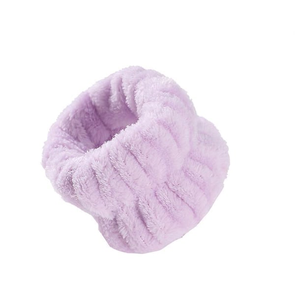 10 stk Mikrofiber Håndleds Håndklæder Absorberende Ansigtsvaskebånd til Kvinder og Piger