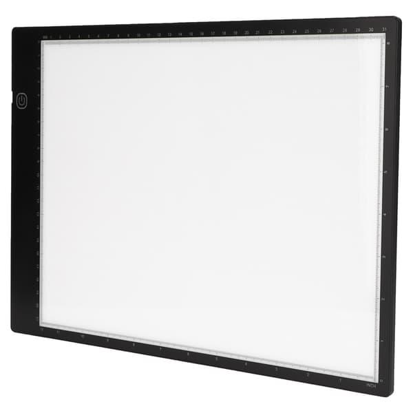 Lyskasse A4B Sort Artcraft Tegneplade med Blyanter USB-kabel til Børn Designere Maleri Efterligning Kopiering