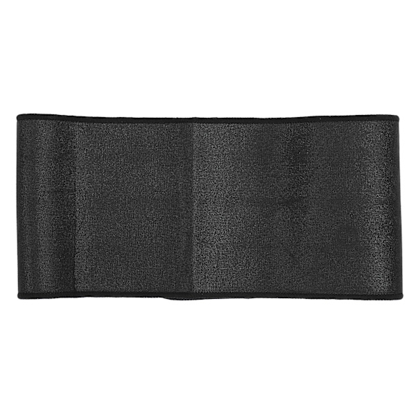 Hengittävä vyötäröleikkurin kääre Säädettävä vatsa waist trainer vyötärötukinauha musta