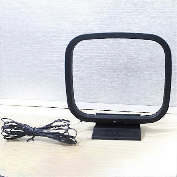 1 stk. AM Loop-antenne kompatibel med modtager med 3-benet mini-stik kompatibel med Sharp Chaine Stereo AV-modtager Sys