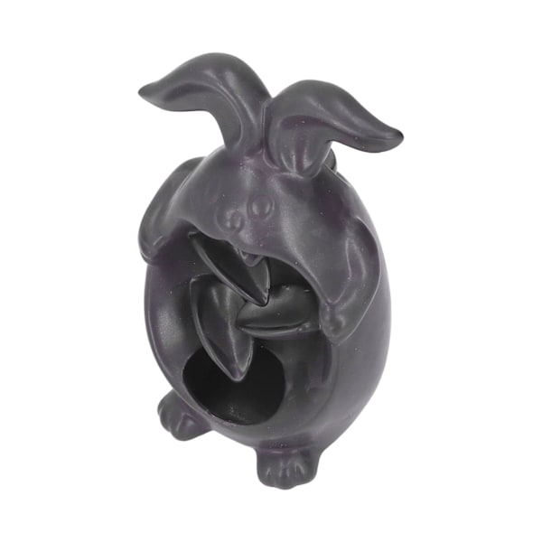 Røgelsebrænder Kanin Form Eksklusiv Smuk Tilbageflow Vandfald Aroma Brænder Dekoration Ornament