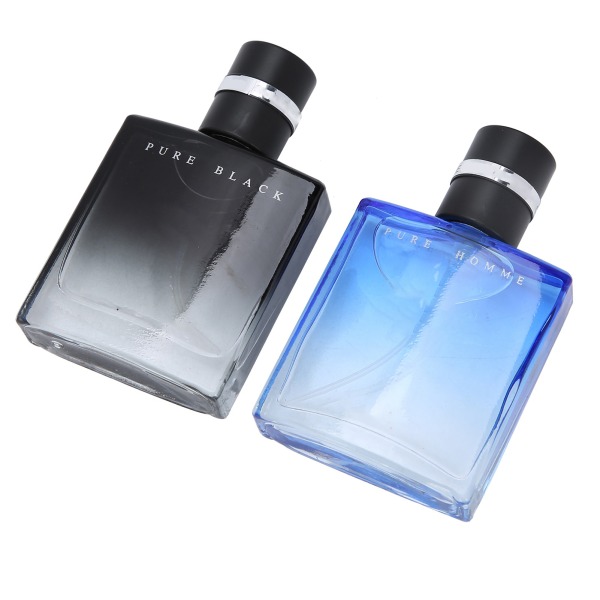 2st parfymsats för män glasflaska Långvarig doft Lätt smak Spray parfym 30ml