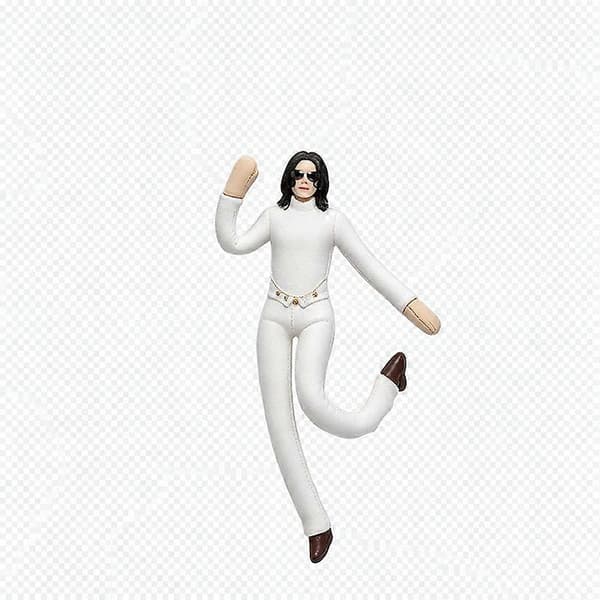 Michael Jackson Cosplay Prop Dolls Plush Figure Abstract Jointed Movable Dolls Soft Stuffed Room Decor Props Collection Gift A
