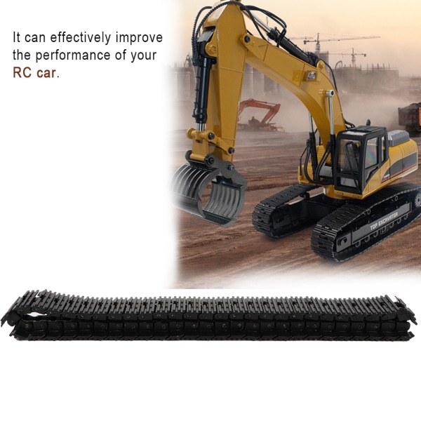 RC-crawlerbæltetilbehør passer til 1580 gravemaskineudstyr til køretøjer