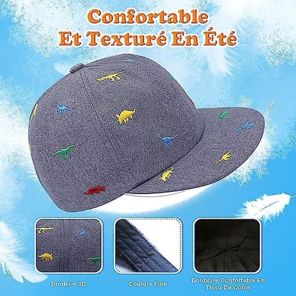 Klassisk justerbar baby för barn - Unisex cap för pojkar och flickor